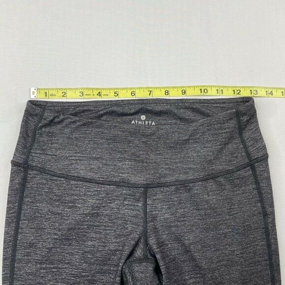 ATHLETA Chaturanga capri Black Gray - Picture 8 of 9